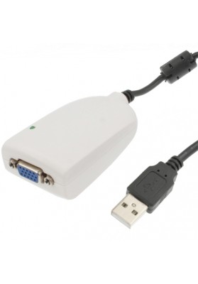 USB To VGA Multi-Monitor / Multi-Display Adapter, USB 2.0 External Graphics Card