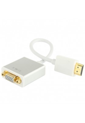 Full HD 1080P 19 Pin HDMI Male to VGA Female Video Adapter Cable with Audio Cable