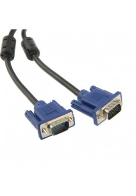 High Quality VGA 15Pin Male to VGA 15Pin Male Cable for LCD Monitor / Projector