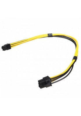 27cm 18AWG EPS Pcie 6PIN Male To PCI-E 6PIN Male Power Extension Cord Cable