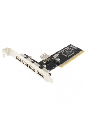 USB 2.0 4+1 Ports PCI Card