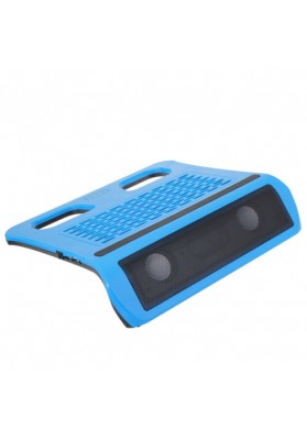 Music-F F-71 USB Speakers Laptop Cooling Pad 2 in One