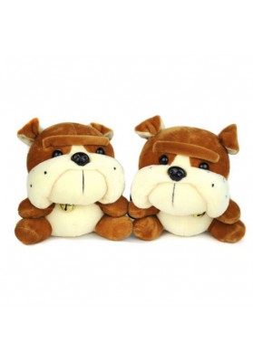 Shar-Pei Dog Plush Mini Desktop Portable Speaker For PC Laptop